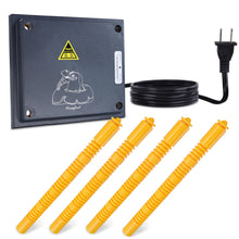 Load image into Gallery viewer, Chick Heating Plate - 16in Brooder Heat Plate with Adjustable Height