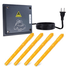 Load image into Gallery viewer, Chick Heating Plate - 12in Brooder Heat Plate with Adjustable Height