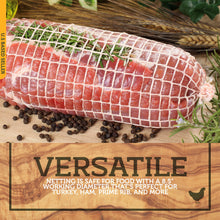 Load image into Gallery viewer, Meat Netting Roll, Size 28 - Ham Sock Elastic Netting Meat 50ft Roll