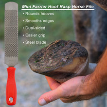 Load image into Gallery viewer, Farrier Rasp File Mini Rasp Hoof File Equine Hoof Rasp for Horses Pigs
