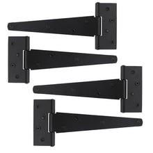 Load image into Gallery viewer, Triangle Door Hinge 4 Pk - Heavy Duty 8in Farmhouse Style Door Hinges