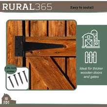 Load image into Gallery viewer, Triangle Door Hinge 4 Pk - Heavy Duty 8in Farmhouse Style Door Hinges
