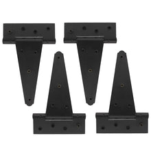 Load image into Gallery viewer, Triangle Door Hinge 4 Pk - Heavy Duty 6in Farmhouse Style Door Hinges