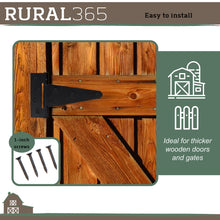 Load image into Gallery viewer, Triangle Door Hinge 4 Pk - Heavy Duty 6in Farmhouse Style Door Hinges
