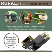 Load image into Gallery viewer, Farm Gate Latch 2 Way Gate Latch Black Two Way Gate Latch for Ranches