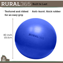 Load image into Gallery viewer, Large Horse Ball Toy in Blue – 40” Inch Anti-Burst Giant Horse Ball
