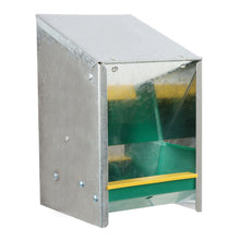 Load image into Gallery viewer, Automatic Chicken Feeder System - 5.5 lb. Capacity Galvanized Feeder
