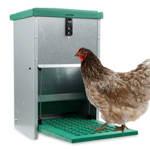 Load image into Gallery viewer, Chicken Treadle Feeder - 17.6 lb. Chicken Feeder with Pressure Lever
