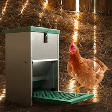 Load image into Gallery viewer, Chicken Treadle Feeder - 17.6 lb. Chicken Feeder with Pressure Lever
