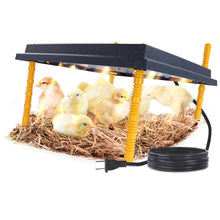 Load image into Gallery viewer, Chick Heating Plate - 16in Brooder Heat Plate with Adjustable Height
