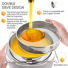 Load image into Gallery viewer, Honey Filter, 2pc - Honey Extractor Equipment Honey Bucket Strainer
