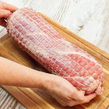 Load image into Gallery viewer, Meat Netting Roll, Size 20 - Ham Sock Elastic Netting Meat 50ft Roll
