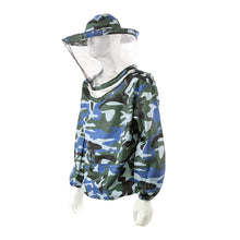 Load image into Gallery viewer, Beekeeping Jacket and Hat - Camo Pullover Beekeeping Jacket, OSFA
