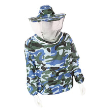 Load image into Gallery viewer, Beekeeping Jacket and Hat - Camo Pullover Beekeeping Jacket, OSFA
