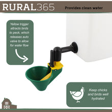 Load image into Gallery viewer, Automatic Chicken Waterer System - 1L Green Poultry Watering Cup
