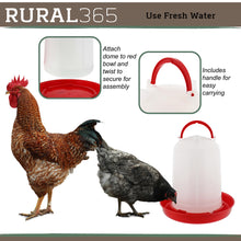 Load image into Gallery viewer, Chicken Drinker Poultry Waterer - 1.5L Chicken Coop Water Dispenser
